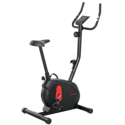 Bicicleta Estática con Resistencia Magnética Ajustable Sensor Pantalla LCD y Asiento Regulable 88x50,5x131,5 cm ... - Ogal.Es