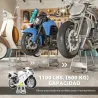 Caballete Tipo Soporte Elevador de Motocross Desmontable de Acero Carga 500 kg con Plataforma de Goma para Repar... - Ogal.Es