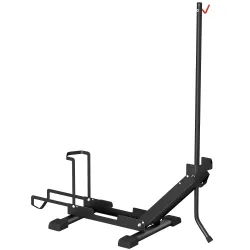 Soporte para Bicicletas de Acero Aparca Bicis de Suelo Plegable Portátil para Casa Garaje Taller 75x41x71-81 cm ... - Ogal.Es