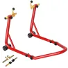 Caballete Elevador Universal Soporte Rueda Trasera Moto de Acero Robusta Carga 544 kg con Horquillas en U y L Aj... - Ogal.Es
