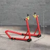 Caballete Elevador Universal Soporte Rueda Trasera Moto de Acero Robusta Carga 544 kg con Horquillas en U y L Aj... - Ogal.Es