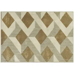 Alfombra Lavable en Lavadora Pelo Corto 170x120 cm Estilo Moderno Tapete para Sala de Estar Dormitorio Comedor C... - Ogal.Es