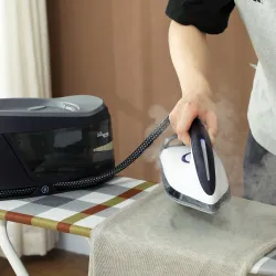Centro de Planchado 2800W 100 g/min Función ECO Suela de Cerámica Doble Capa Antical Depósito Extraíble 2 L Azul - Ogal.Es