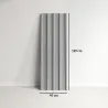 Juego de 12 Paneles para Tejado de Acero Galvanizado 7m² para Caseta de Herramientas Cobertizo 129x45cm Gris Claro - Ogal.Es
