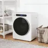 Secadora de Evacuación 3 KG 1000W Función Antiarrugas Función Esterilizar Temporizador Pantalla LED Táctil Blanco - Ogal.Es