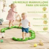 Tabla de Equilibrio para Niños de +3 Años con 6 Piedras de Equilibrio Puntos Táctiles para Interiores y Exterior... - Ogal.Es