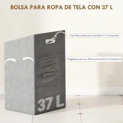 Armario de Baño Estrecho de Bambú con 2 Estantes Abiertos Cesto Extraíble y Diseño con Listones 40x30x95 cm Natural - Ogal.Es