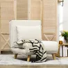 Sillón Cama Individual 2 en 1 Sofá Cama Plegable con Respaldo Ajustable y Cojín para Sala Dormitorio 72x78x79 cm... - Ogal.Es