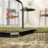 Mini Porterías de Fútbol Plegables Set de 2 Porterías de Exterior para Niños y Adultos 90x36x60 cm Negro - Ogal.Es