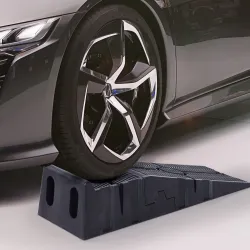 Juego de 2 Rampas Portátiles de Plástico Carga 3 Toneladas para Coches Estándares Furgonetas Pequeñas 91x30x21 c... - Ogal.Es