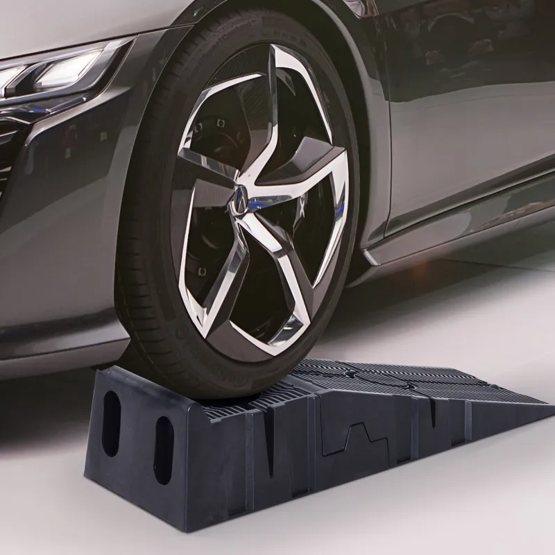 Juego de 2 Rampas Portátiles de Plástico Carga 3 Toneladas para Coches Estándares Furgonetas Pequeñas 91x30x21 c... - Ogal.Es