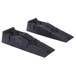 Juego de 2 Rampas Portátiles de Plástico Carga 3 Toneladas para Coches Estándares Furgonetas Pequeñas 91x30x21 c... - Ogal.Es