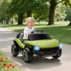 Coche Eléctrico para Niños de +3 Años Volkswagen E-Buggy 12V con Mando a Distancia 2,4 G Ruedas con Suspensión V... - Ogal.Es