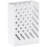 Paragüero de Acero Galvanizado Soporte de Paraguas Estrecho con Bandeja de Goteo Extraíble 4 Ganchos 28x14x41 cm... - Ogal.Es