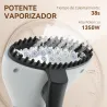 Plancha de Vapor Vertical 1950W 2 L con Temperatura Ajustable en 11 Niveles y Barra Telescópica Amarillo - Ogal.Es