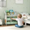 Estantería Infantil para Juguetes con 6 Cajas Extraíbles de Tela no Tejida y 2 Estantes para Guardería 63x30x71 ... - Ogal.Es