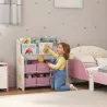 Estantería Infantil para Juguetes con 6 Cajas Extraíbles de Tela no Tejida y 2 Estantes para Guardería 63x30x71 ... - Ogal.Es