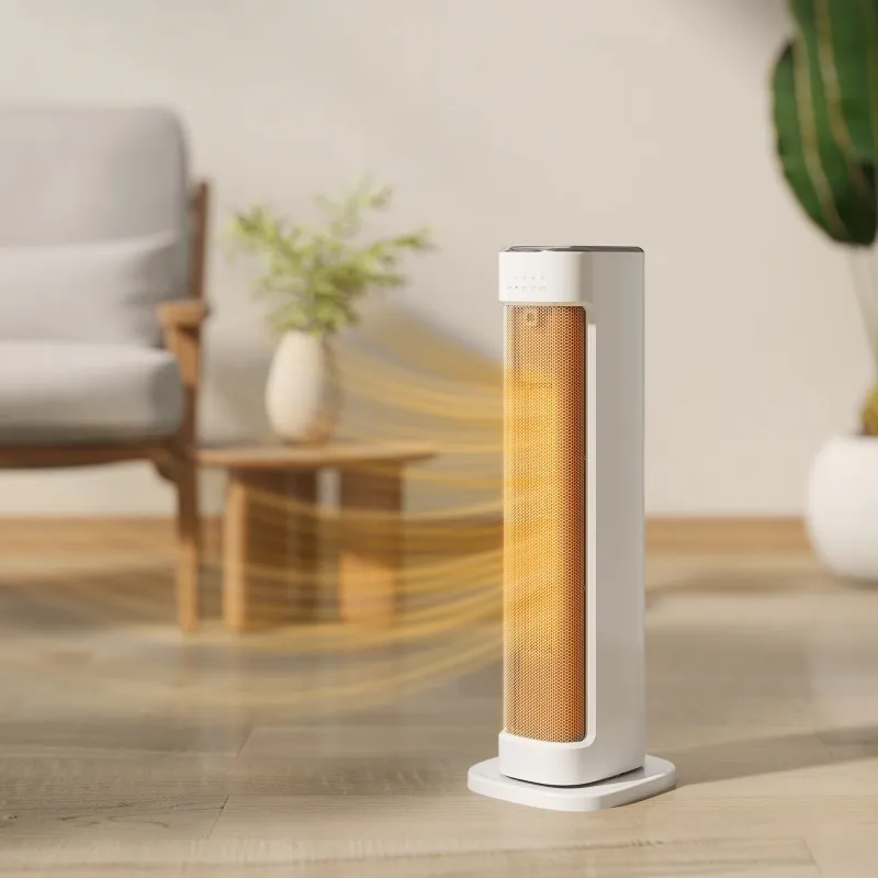 Calefactor Eléctrico Bajo Consumo 2000W con 3 Modos Termostato Regulable Protección contra Vuelcos y Sobrecalent... - Ogal.Es