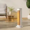 Calefactor Eléctrico Bajo Consumo 2000W con 3 Modos Termostato Regulable Protección contra Vuelcos y Sobrecalent... - Ogal.Es
