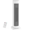 Calefactor Eléctrico Bajo Consumo 2000W con 3 Modos Termostato Regulable Protección contra Vuelcos y Sobrecalent... - Ogal.Es