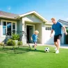Red de Rebote Plegable con Ángulo Ajustable para Entrenamiento de Fútbol Béisbol y Tenis 100x95x90 cm Negro - Ogal.Es