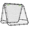 Red de Rebote Plegable con Ángulo Ajustable para Entrenamiento de Fútbol Béisbol y Tenis 100x95x90 cm Negro - Ogal.Es
