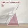 Juego de 4 Sillas Plegables Acolchadas con Respaldo y Estructura de Acero para Salón Comedor Cocina 45x46x78 cm ... - Ogal.Es