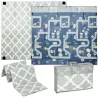Alfombra Bebé Acolchada Plegable Reversible 202x180,5x1 cm Laterales Abatibles Impermeable Multicolor - Ogal.Es