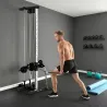 Máquina Polea Alta y Baja de Pared de Doble Polea Ajustable en 15 Posiciones Multifunción Lat Pulldown para Gimn... - Ogal.Es