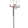 Canasta de Baloncesto Exterior en el Suelo Altura Ajustable 230-375 cm con Soporte Tablero Irrompible 120 cm Aro... - Ogal.Es