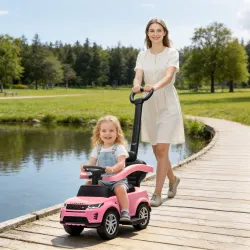 Correpasillos 2 en 1 para Niños de 18-36 Meses LAND ROVER DISCOVERY con Almacenaje Mango y Barandilla Extraíbles... - Ogal.Es