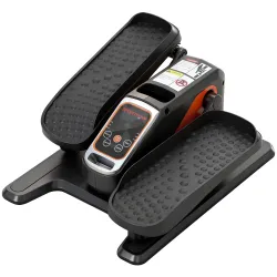 Mini Elíptica Eléctrica Silencioso con 12 Velocidades Modo Manual y Automático Control Remoto y Pantalla LED Negro - Ogal.Es