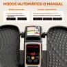 Mini Elíptica Eléctrica Silencioso con 12 Velocidades Modo Manual y Automático Control Remoto y Pantalla LED Negro - Ogal.Es