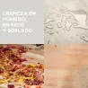 Aspirador en Seco y Húmedo 3 en 1 1200W con Función de Soplador Manguera 2 m Depósito Inoxidable 20L Amarillo - Ogal.Es