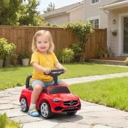 Correpasillos para Niños de 18-36 Meses Mercedes-Benz Clase C con Bocina Sonidos de Motor y Espacio de Almacenaj... - Ogal.Es
