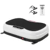 Plataforma Vibratoria con 50 Velocidades 3 Programas Pantalla LED Mando a Distancia Bandas Elásticas Ejercicio e... - Ogal.Es