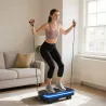 Plataforma Vibratoria con 99 Velocidades 3 Programas Altavoz Bluetooth Pantalla LED Mando a Distancia Bandas Elá... - Ogal.Es