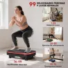 Plataforma Vibratoria con 99 Velocidades 3 Programas Altavoz Bluetooth Pantalla LED Mando a Distancia Bandas Elá... - Ogal.Es