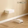 Juego de 2 Mesitas de Noche Flotantes con 1 Cajón Montado en la Pared Estilo Moderno para Dormitorio 40x30x15 cm... - Ogal.Es