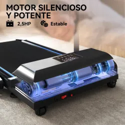 Cinta de Correr Cinta de Andar Plegable 2,5 HP con Pantalla LED Velocidad Ajustable Max. 10 km/h Control Remoto ... - Ogal.Es
