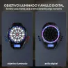 Diana Electrónica con 6 Dardos y 24 Puntas Blandas Pantalla LED 34 Juegos y 2235 Programas 60,5x45,5x3,6 cm Mult... - Ogal.Es