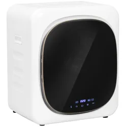 Secadora de Evacuación 3 kg 800W con Pantalla Táctil Control de Tiempo y Temperatura Función Antiarrugas Blanco - Ogal.Es