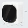 Secadora de Evacuación 3 kg 800W con Pantalla Táctil Control de Tiempo y Temperatura Función Antiarrugas Blanco - Ogal.Es
