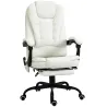 Silla de Oficina con 7 Puntos de Masaje con Reposapiés Retráctil Altura Ajustable Control Remoto y Tejido de PU ... - Ogal.Es