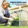 Mini Invernadero con Bolsa de Plantación Invernadero Pequeño Portátil para Interior y Exterior 68x50x70 cm Verde - Ogal.Es