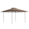 Carpa Plegable Pop-up 4x4 m con Bloqueo Central UPF50+ Altura Ajustable Bolsas de Arena y Bolsa con Ruedas Beige... - Ogal.Es