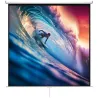 Pantalla de Proyector Manual 120 Pulgadas Pantalla de Proyección Portátil Formato 1:1 para Interior y Exterior C... - Ogal.Es