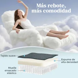 Sillón Relax Reclinable Eléctrico Levanta Personas con Puerto USB Control Remoto Asiento Ancho Reposapiés Gris - Ogal.Es