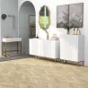 Aparador de Salón de 4 Puertas con Estantes Ajustables y Patas Doradas 140x40x75 cm para Entrada Dormitorio Blanco - Ogal.Es