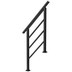 Barandilla de Escalera 95 cm Pasamanos para Escalera con Kit de Instalación Ángulo Ajustable para 1-3 Escalones ... - Ogal.Es